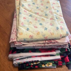 Vintage Fabric Lot